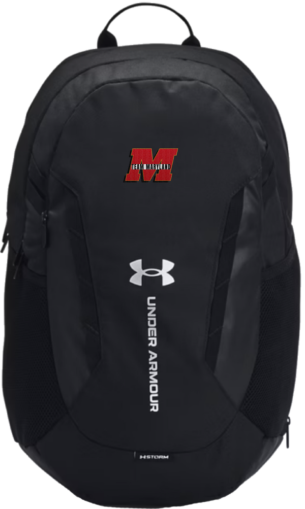 Team Maryland UA Hustle 6.0 Team Backpack