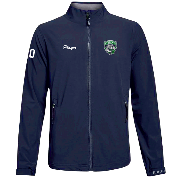 Youth Breakaway Lightweight Warm Up Jacket (Woodbridge Wolfpack)
